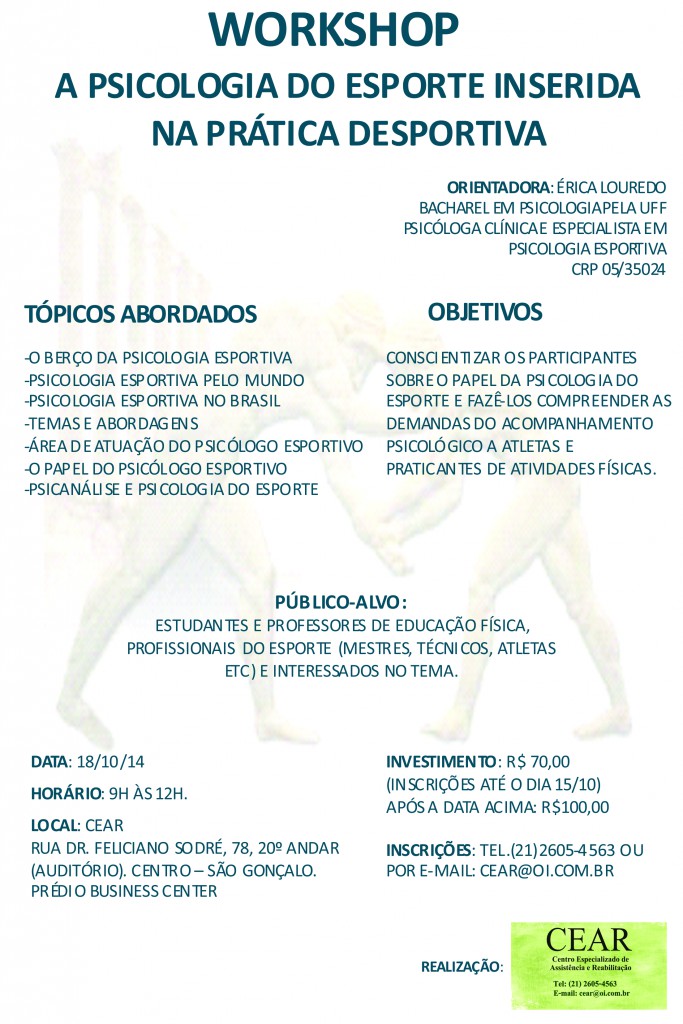 Cartaz Psi ESporte