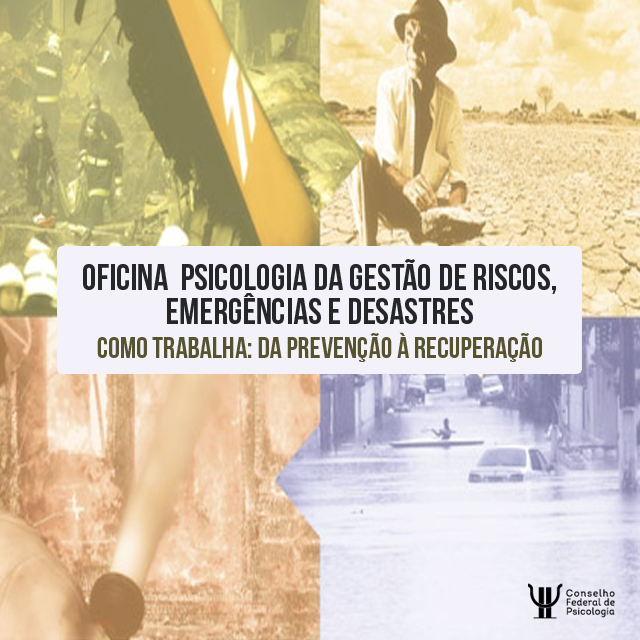 CRP de Pernambuco e CFP promovem Oficina Gestão de Riscos Emergências e