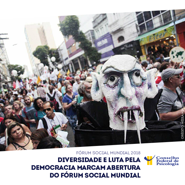 Diversidade E Luta Pela Democracia Marcam Abertura Do Fsm Cfp