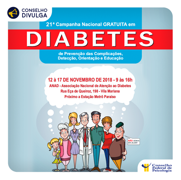 Cfp Apoia Campanha De Preven O Ao Diabetes Cfp Cfp