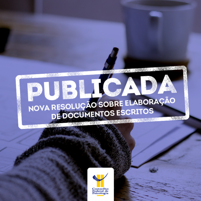 Publicada Nova Resolu O Sobre Elabora O De Documentos Escritos Cfp