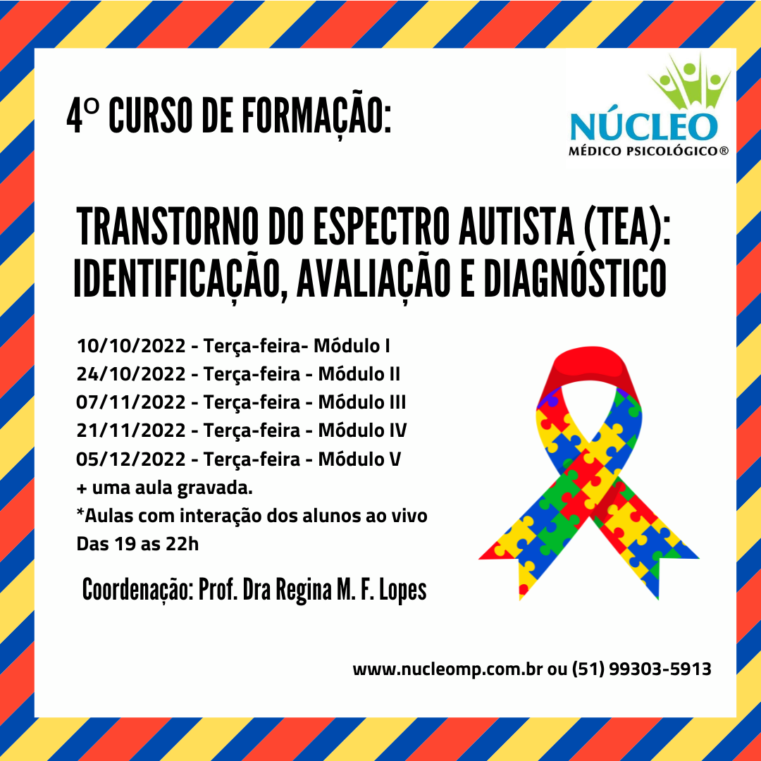 4º Curso de Formação Transtorno do Espectro Autista TEA