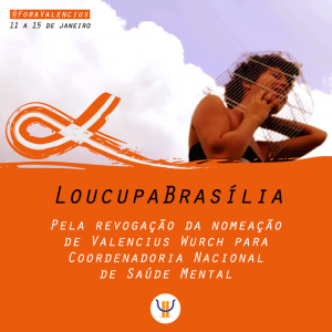 #ForaValencius: Grupo convoca entidades e movimentos a ocuparem Brasília na próxima semana