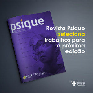 Revista Psique seleciona trabalhos para a próxima edição