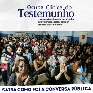 Evento no Rio convida população a “ocupar” projeto de reparação psicológica