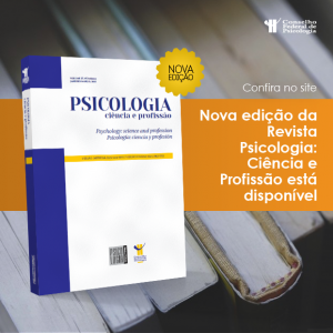 Nova edição da “Psicologia: Ciência e Profissão” está disponível