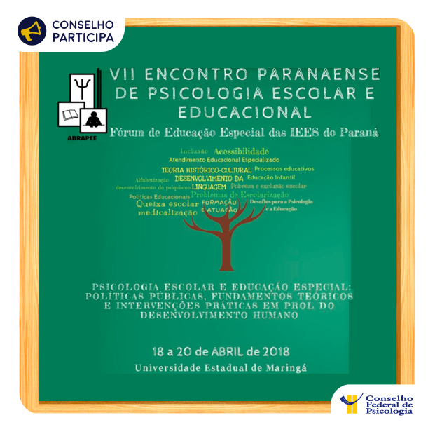 VII Encontro Paranaense de Psicologia Escolar e Educacional terá a participação da conselheira do CFP Norma Cosmo