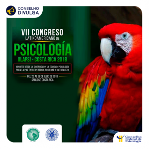 VII Congresso da Ulapsi será em julho, na Costa Rica