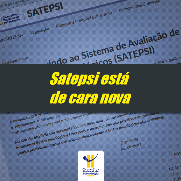 Site do Satepsi foi reformulado