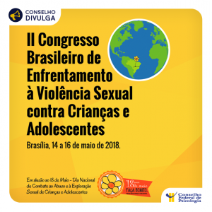 2º Congresso de Enfrentamento às Violências a Crianças e Adolescentes