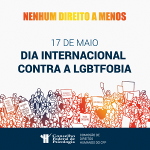 Comissão de DH do CFP celebra Dia Internacional contra a LGBTfobia