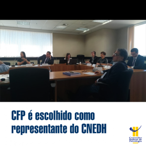 CFP é selecionado como representante do CNEDH