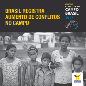 Brasil registra aumento de conflitos no campo
