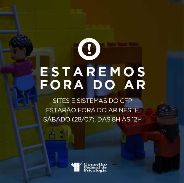 site fora do ar neste sábado, das 8h às 12h