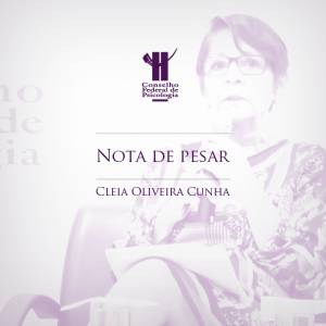 Nota de Pesar – Cleia Oliveira Cunha