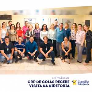 CFP Itinerante: CRP de Goiás recebe visita da Diretoria