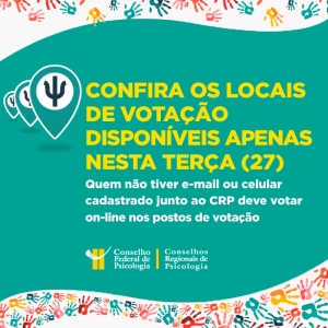 Confira os locais de votação disponíveis apenas nesta terça (27)