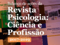 Balanço de ações da Revista Psicologia: Ciência e Profissão