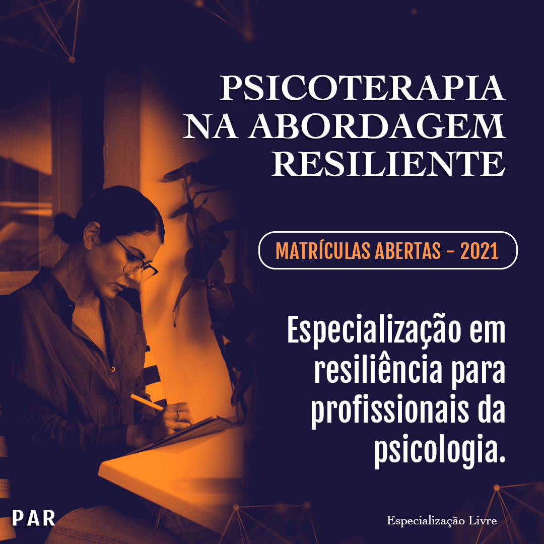 EspecializaÇÃo Em Psicoterapia Na Abordagem Resiliente Cfp Cfp 7073