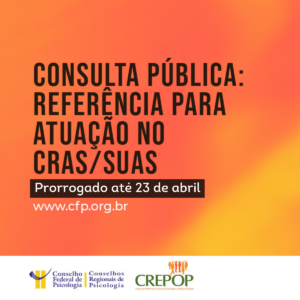 Consulta Pública do Crepop: Atuação da Psicologia no CRAS/SUAS