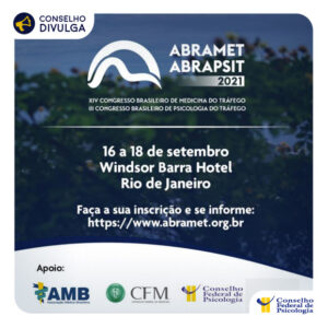 Inscrições abertas para III Congresso Brasileiro de Psicologia de Tráfego e XIV Congresso Brasileiro de Medicina de Tráfego