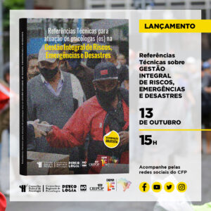 Atuação da Psicologia em Emergências e Desastres na América Latina será tema de live nesta quarta-feira (13)