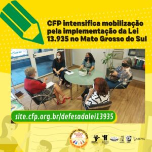 CFP intensifica mobilização pela implementação da Lei 13.935 no Mato Grosso do Sul