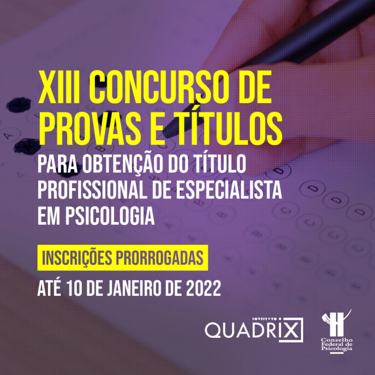 Título de especialista em psicologia tem inscrições até janeiro Título de especialista em psicologia tem inscrições até janeiro