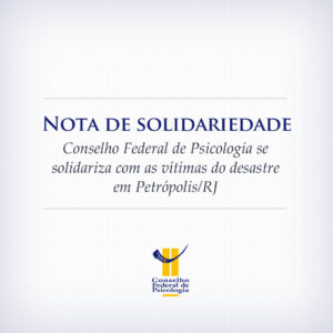 Desastre em Petrópolis (RJ): Soliariedade às vítimas