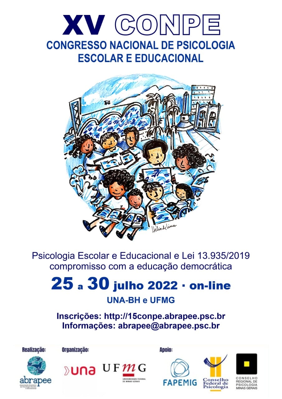 XV Congresso Nacional de Psicologia Escolar e Educacional CFP CFP