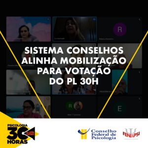 CFP e Conselhos Regionais alinham estratégias para votação do PL das 30 Horas