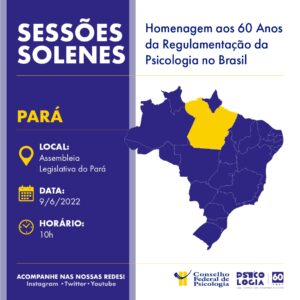 Assembleia Legislativa do Pará concede homenagem à Psicologia brasileira