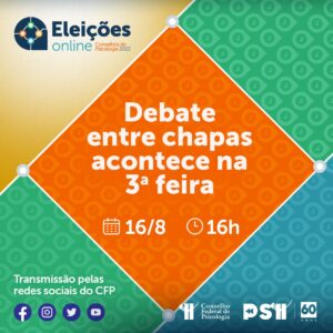 Eleições CFP 2022: debate entre as chapas acontece na 3a feira (16/8)