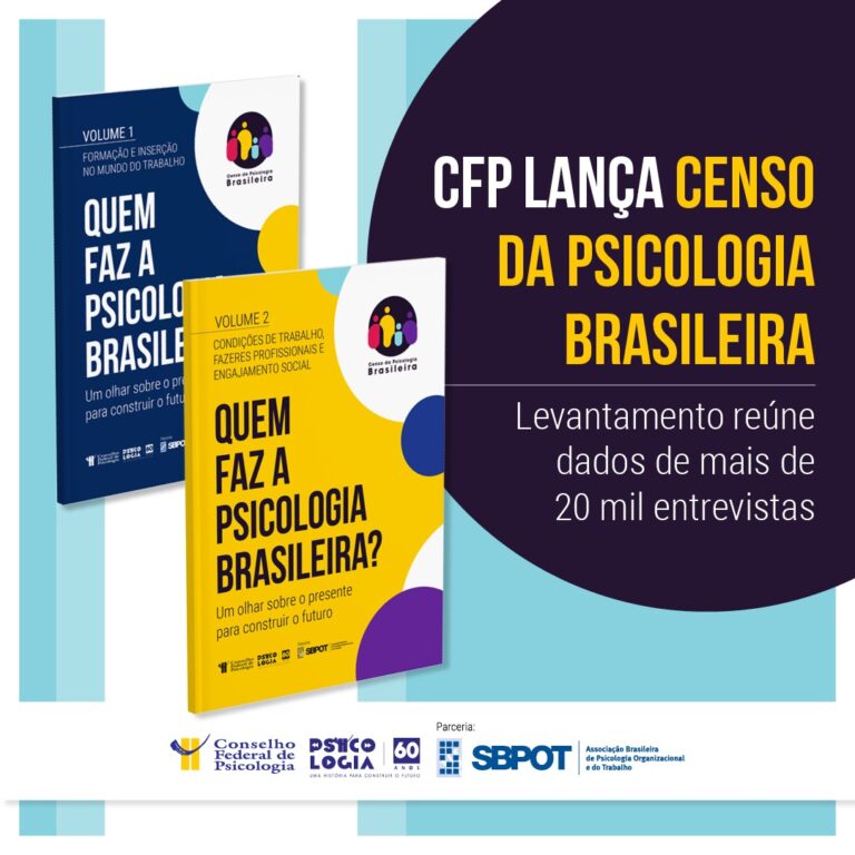 Censopsi 2022 Cfp Divulga Os Resultados Da Maior Pesquisa Sobre O Exercício Profissional Da 6164