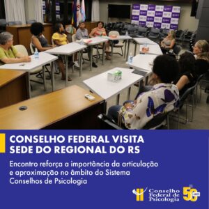 CFP realiza visita institucional ao Conselho Regional do Rio Grande do Sul
