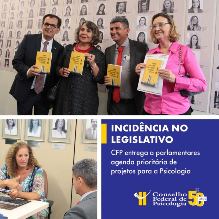 CFP vai ao Congresso Nacional para incidência estratégica em projetos de interesse da Psicologia