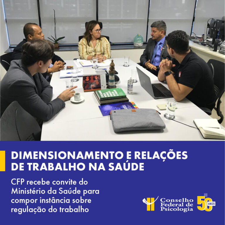 CFP é convidado a integrar instância do Ministério da Saúde sobre ...