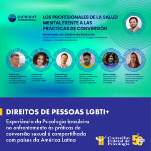 Experiência da Psicologia brasileira no enfrentamento às práticas de conversão sexual é compartilhada com países da América Latina