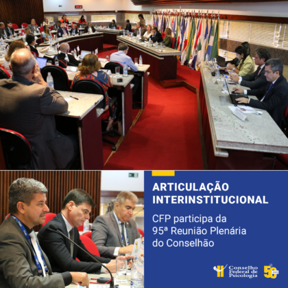CFP participa da 95ª Reunião Plenária do Fórum dos Conselhos Federais de Profissões Regulamentadas