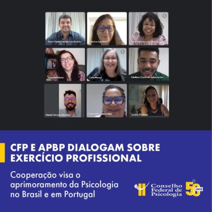 Conselho Federal de Psicologia e Associação de Psicólogos Brasileiros em Portugal dialogam sobre exercício profissional