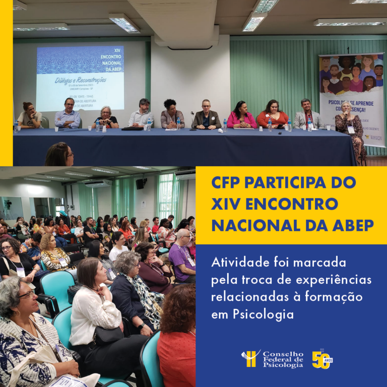 CFP Marca Presença No XIV Encontro Nacional Da ABEP - CFP | CFP