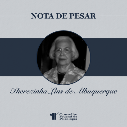 Nota de Pesar – Therezinha Lins de Albuquerque, ex-vice-presidenta do CFP