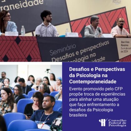 Roraima recebe seminário sobre desafios e perspectivas da Psicologia contemporânea