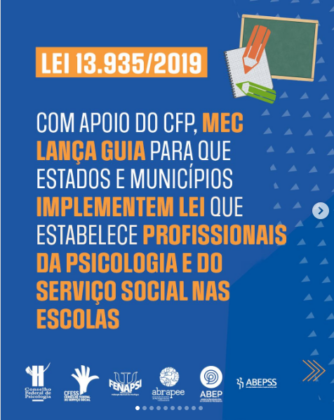 MEC lança guia para implantação da Lei 13.935