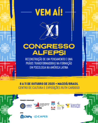 XI Congresso ALFEPSI: em outubro, a Psicologia da América Latina se encontra no Brasil