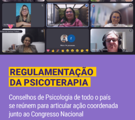 Regulamentação da Psicoterapia é tema de reunião entre Conselhos de Psicologia de todo o país