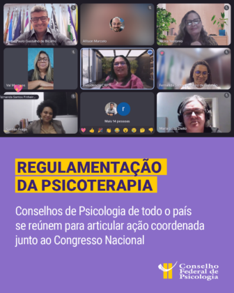 Regulamentação da Psicoterapia é tema de reunião entre Conselhos de Psicologia de todo o país