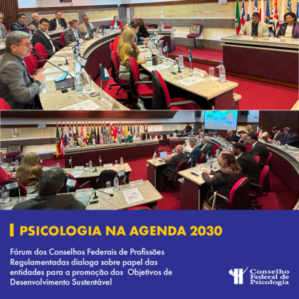 CFP leva debate sobre agenda 2030 e compromisso com a luta antirracista aos Conselhos Federais de Profissões Regulamentadas