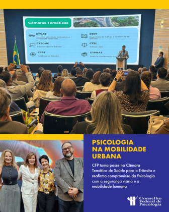 CFP toma posse na Câmara Temática de Saúde para o Trânsito