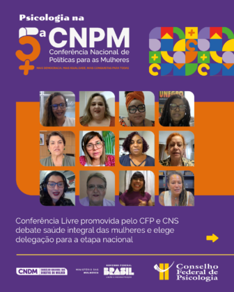 Conferência livre debate saúde integral e elege delegação da Psicologia e da Saúde para a 5ª Conferência Nacional de Políticas para as Mulheres